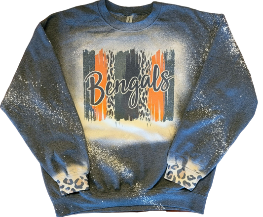 Bengals Bleached Sweatshirt