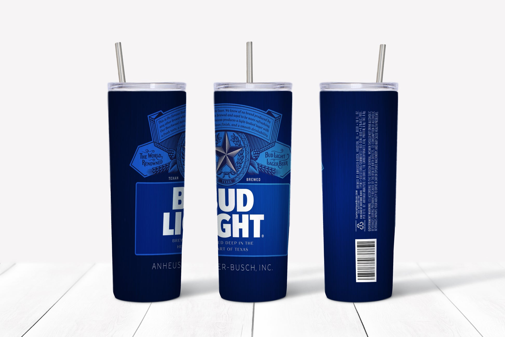 20oz. Tumblers Alcohol Designs