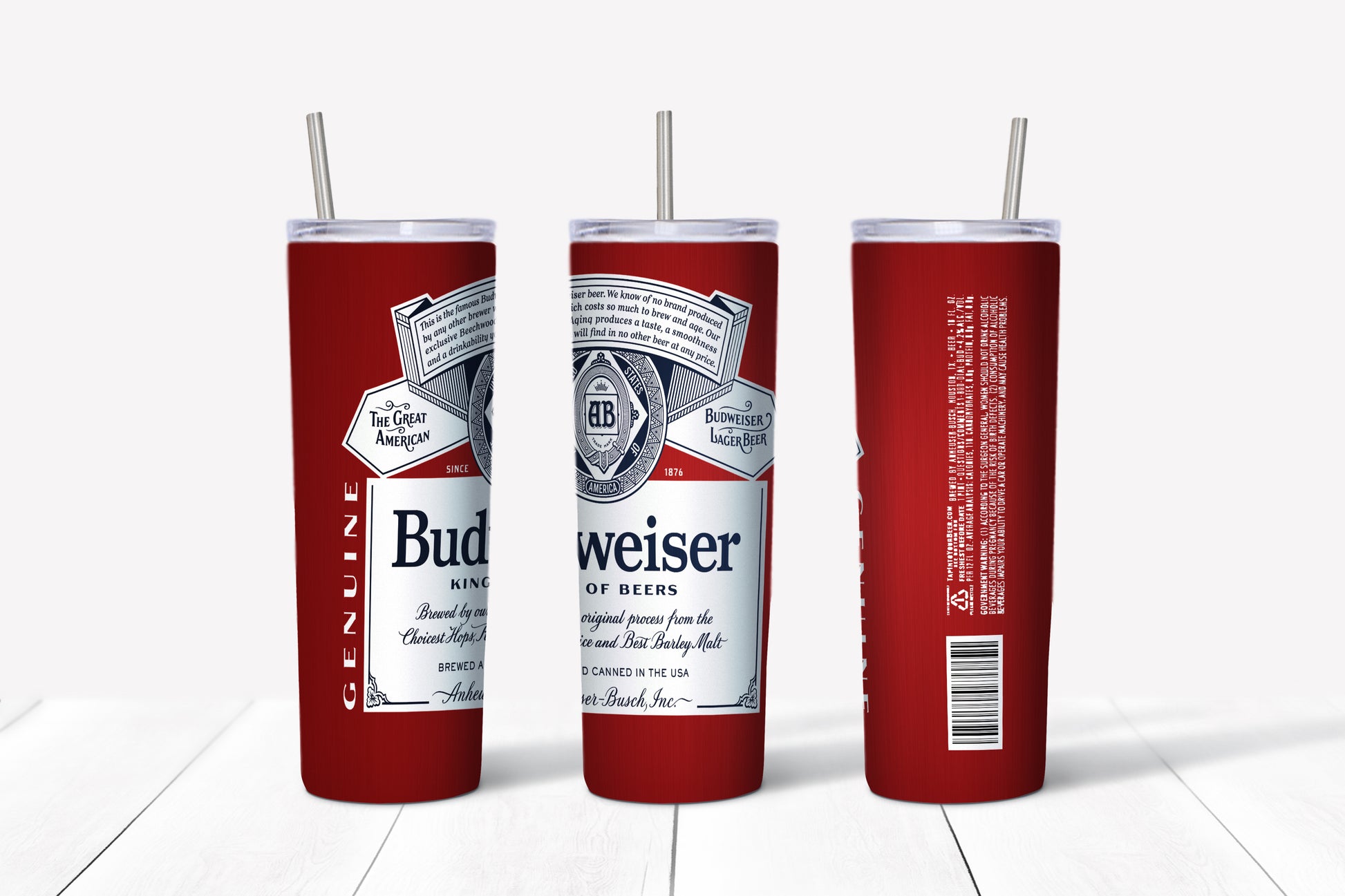 20oz. Tumblers Alcohol Designs