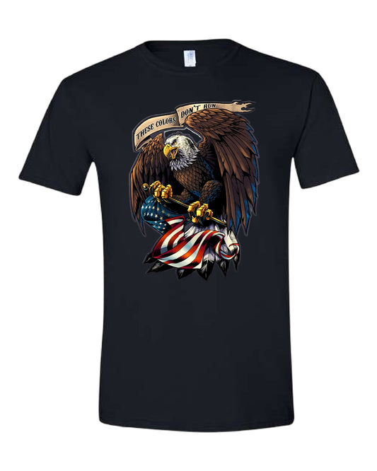 Colors Don't Run Eagle Tee