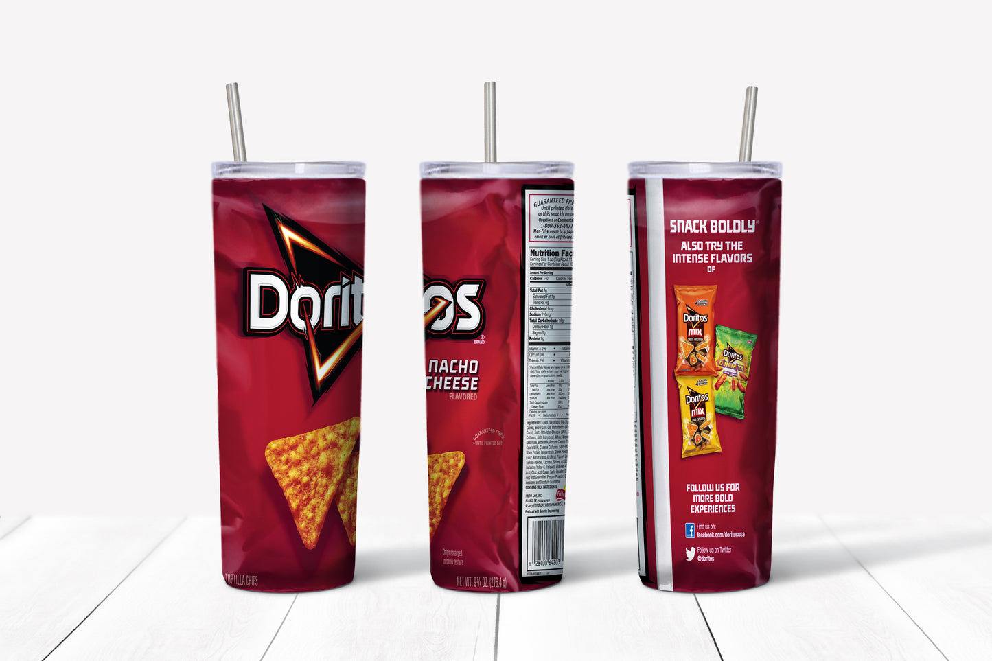 20oz. Tumblers Food Designs