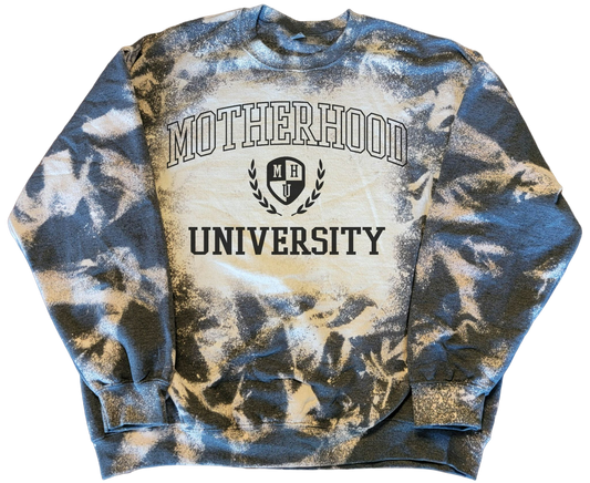 Motherhood University Bleached Sweatshirt