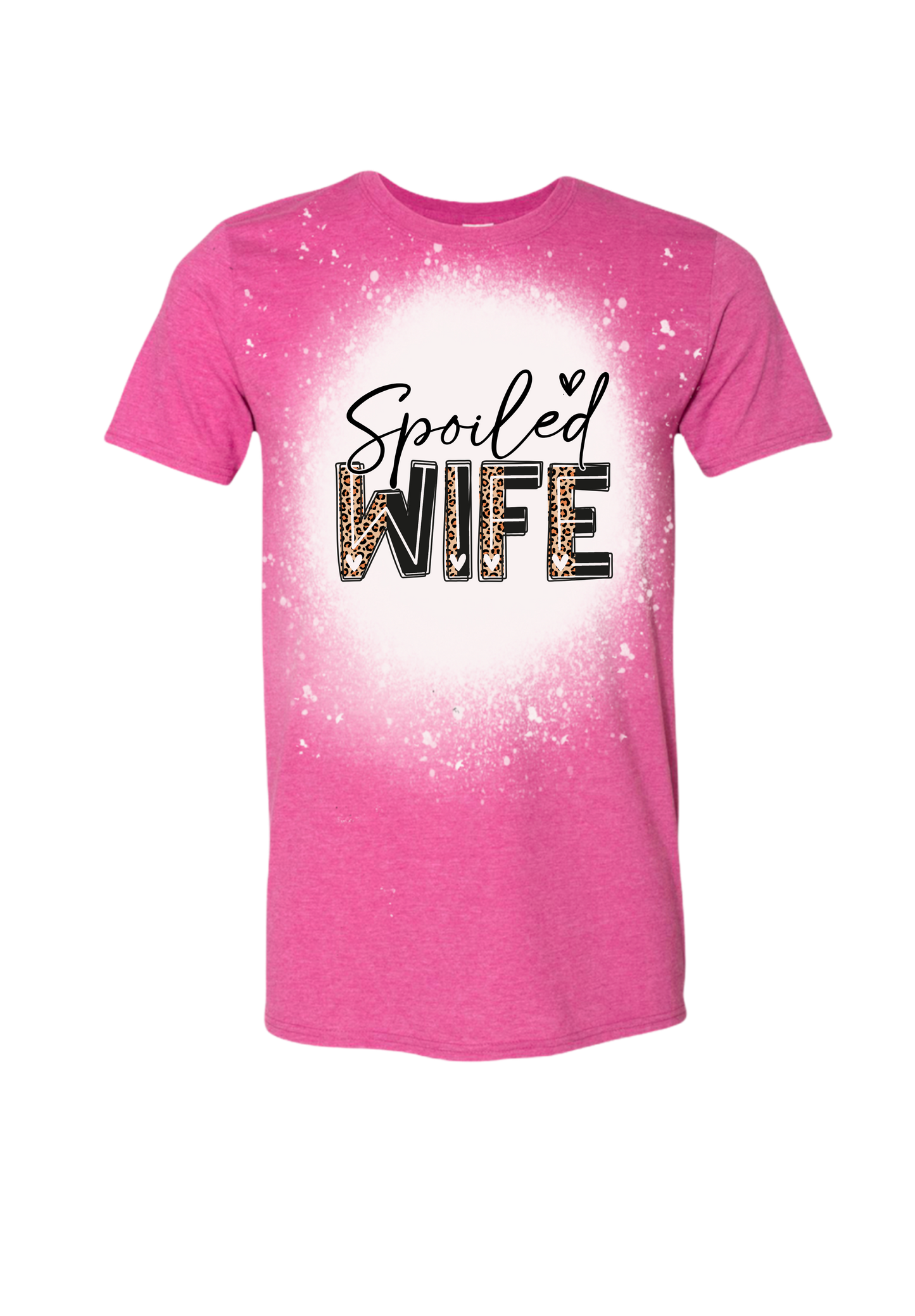 Spoiled Wife Bleached Tee