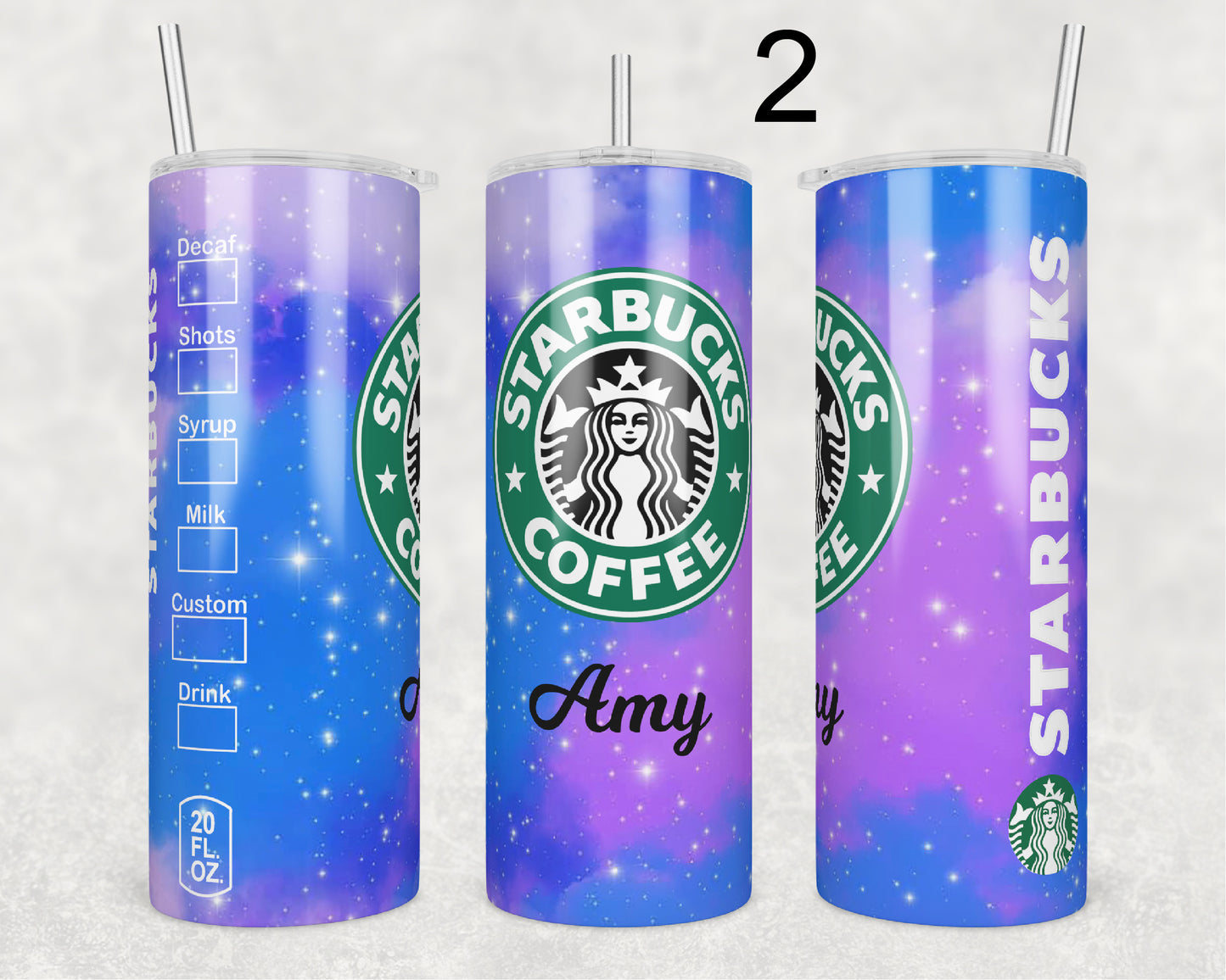 Custom Tumblers (Pick Design and Name)