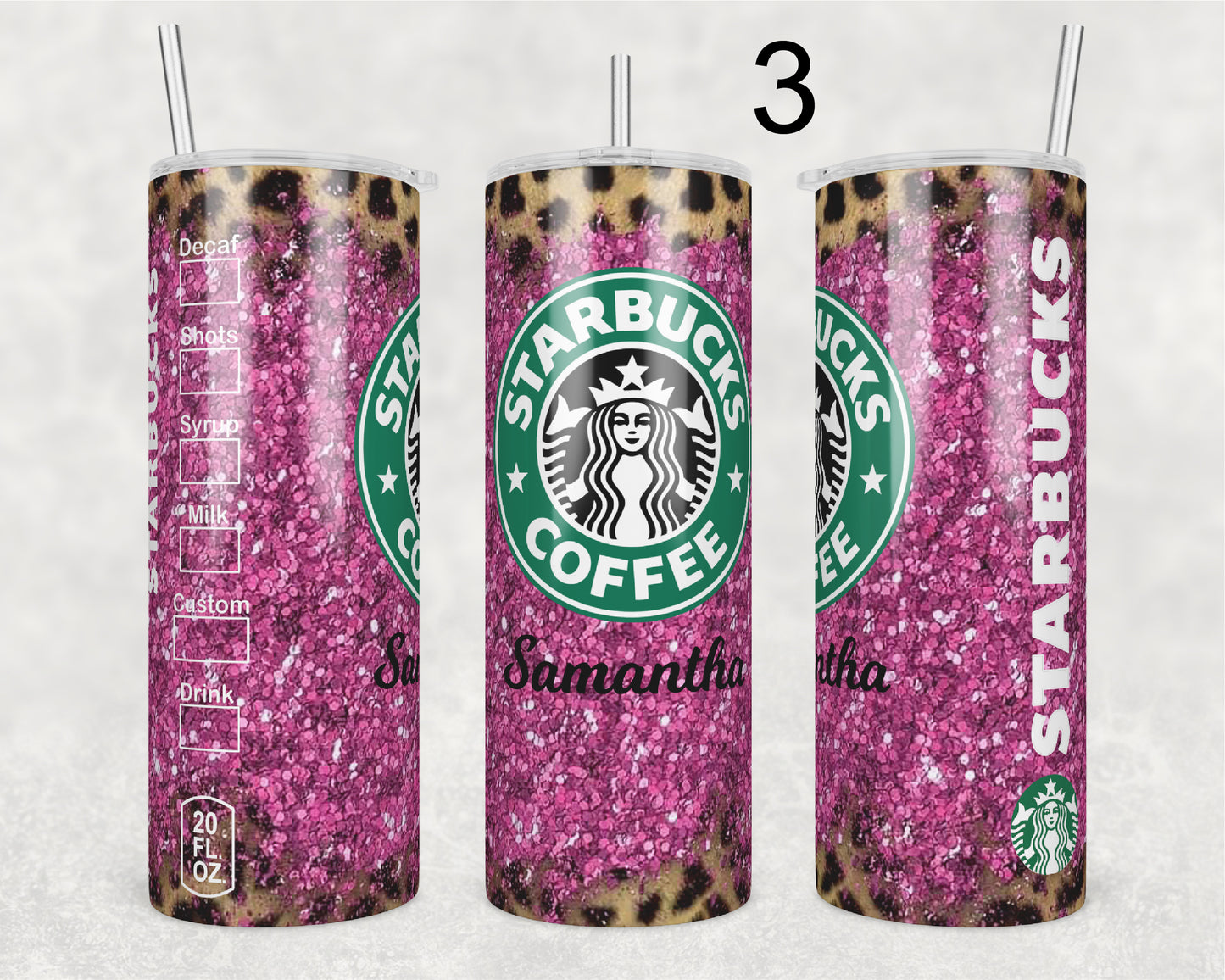 Custom Tumblers (Pick Design and Name)