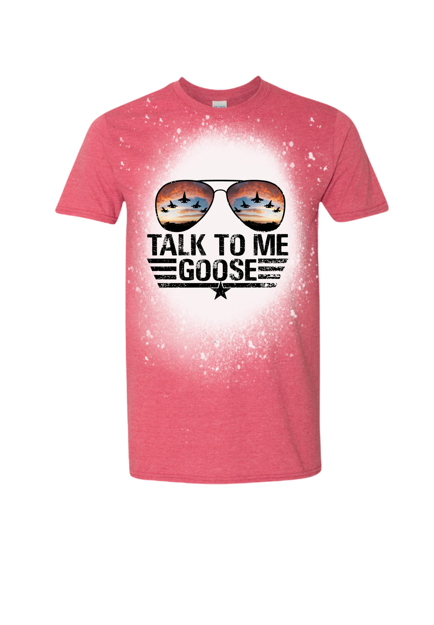 Talk To Me Goose Bleached Tee