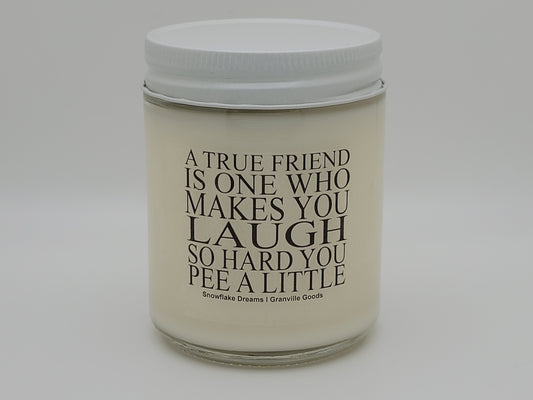 True Friend Candle