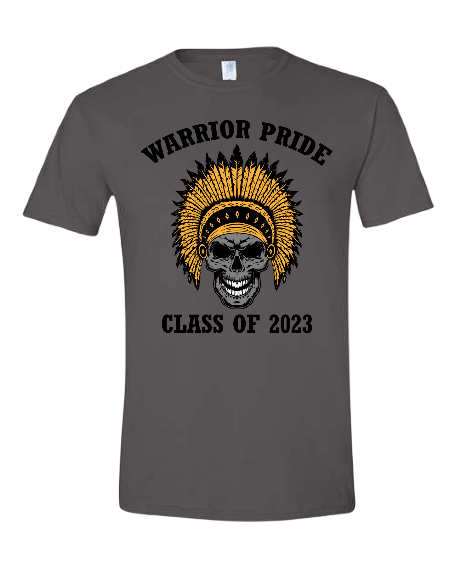 Warrior Pride Skull Class Of (Custom Class Year)