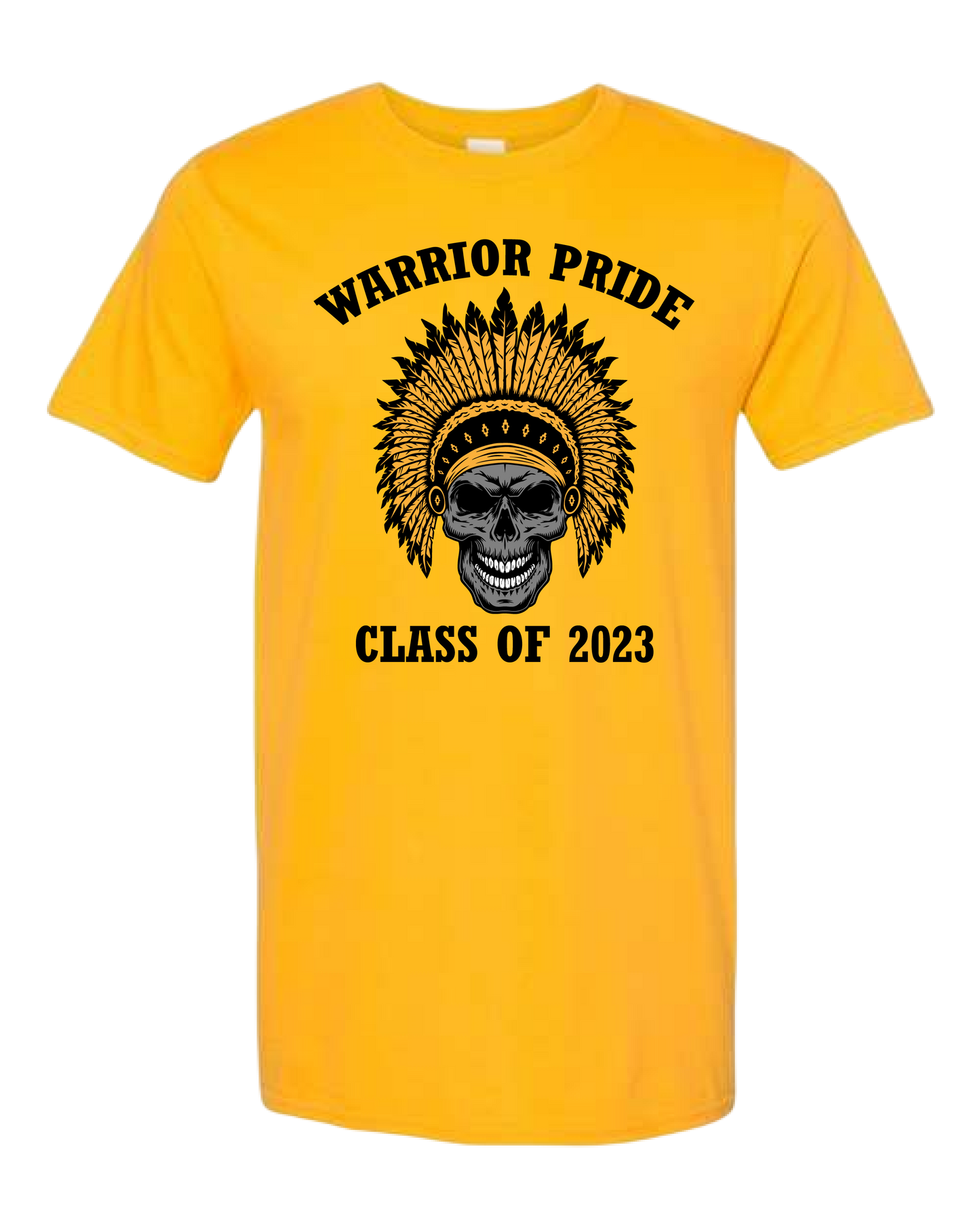 Warrior Pride Skull Class Of (Custom Class Year)