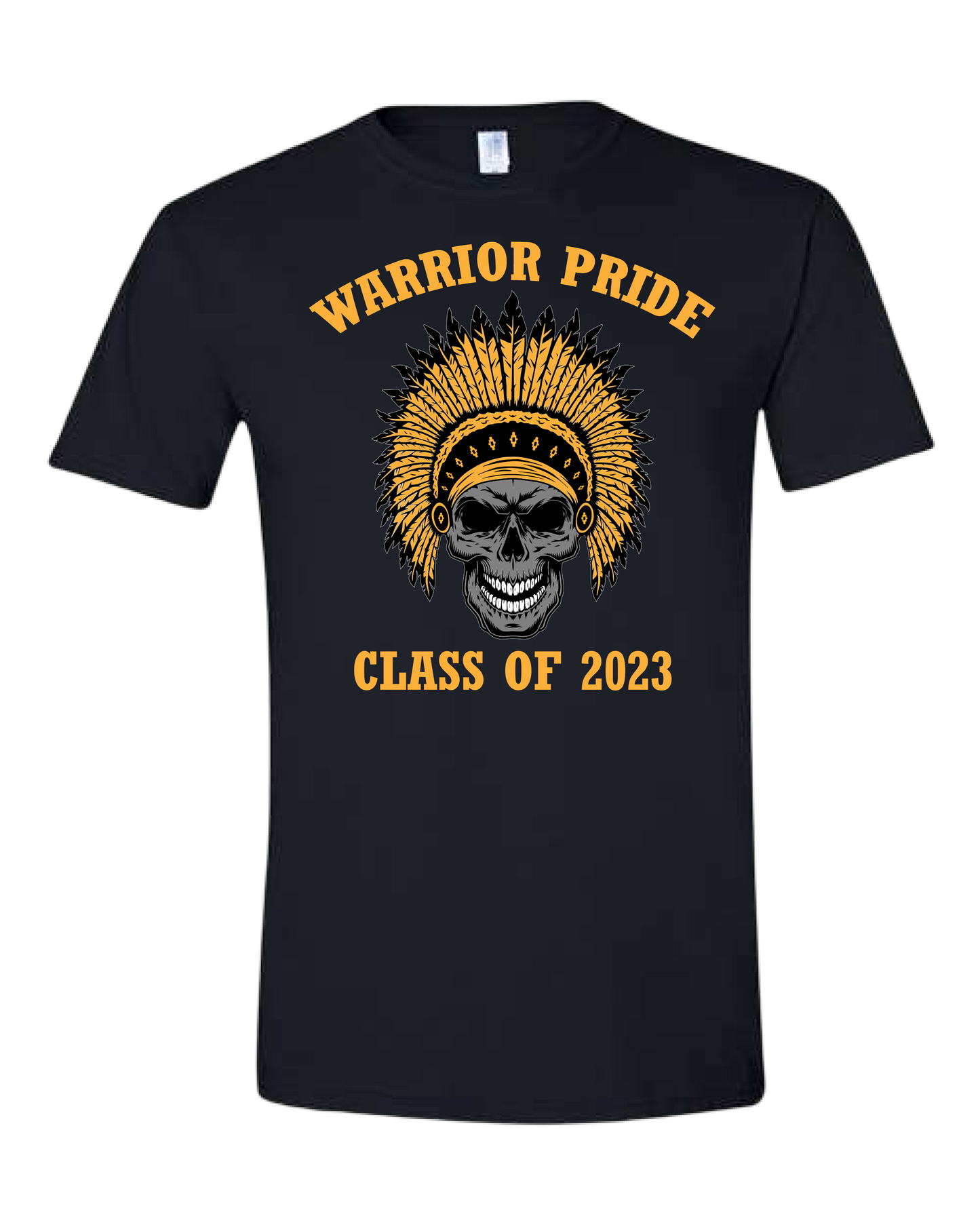 Warrior Pride Skull Class Of (Custom Class Year)