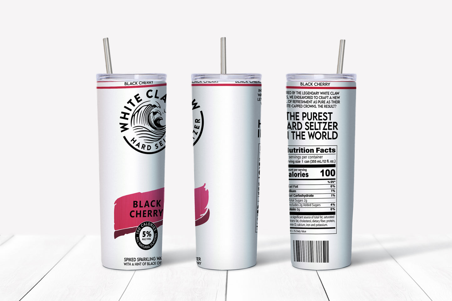 20oz. Tumblers Alcohol Designs